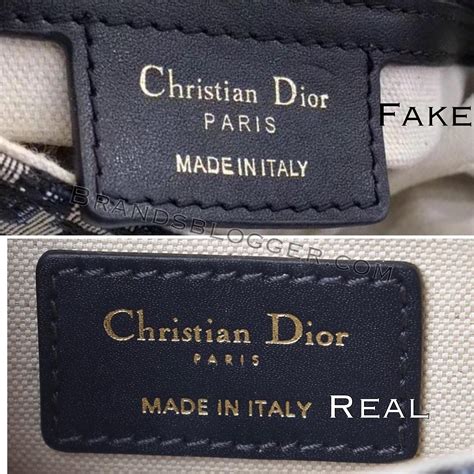 fake dior tag|christian dior bag authenticity.